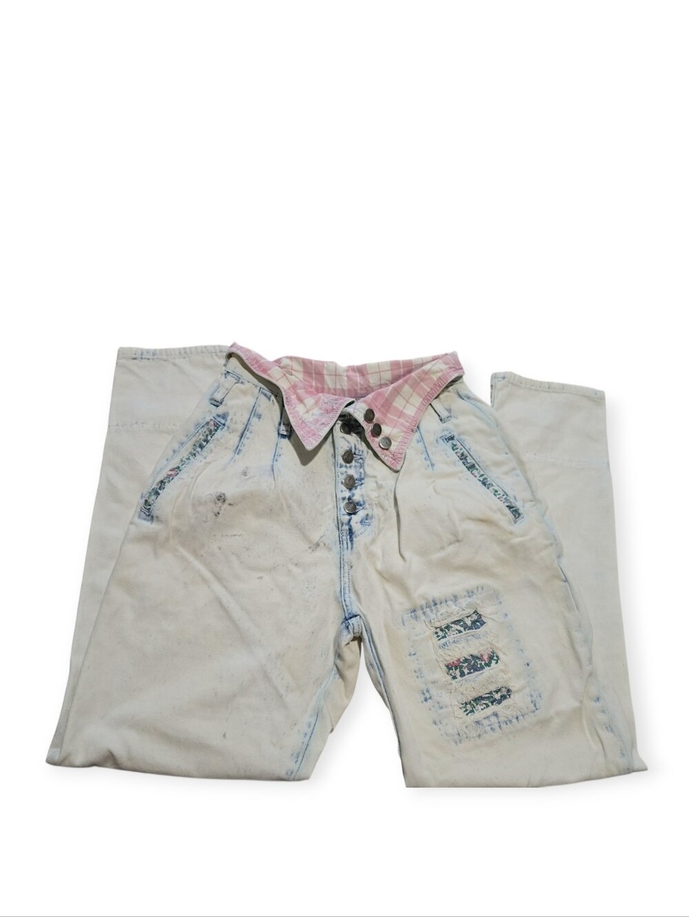 Vtg 80s Steffano Worldwide Acid Wash Jeans - Picture 3 of 10